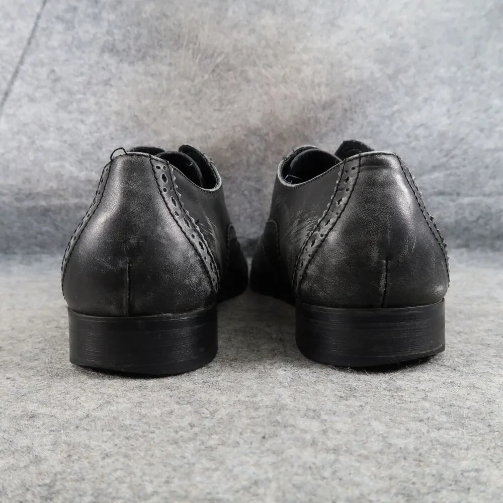 Original Penguin Shoes Mens 13 Oxfords Wingtip Leather Formal Distressed Classic